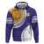 Custom Argentina Football Hoodie Vamos La Albiceleste - Purple Version - Wonder Print Shop