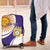 Custom Argentina Football Luggage Cover Vamos La Albiceleste - Purple Version - Wonder Print Shop