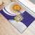 Custom Argentina Football Rubber Doormat Vamos La Albiceleste - Purple Version - Wonder Print Shop