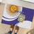 Custom Argentina Football Rubber Doormat Vamos La Albiceleste - Purple Version - Wonder Print Shop