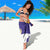 Custom Argentina Football Sarong Vamos La Albiceleste - Purple Version - Wonder Print Shop
