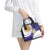 Custom Argentina Football Shoulder Handbag Vamos La Albiceleste - Purple Version
