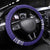 Argentina Football Steering Wheel Cover Vamos La Albiceleste - Purple Version - Wonder Print Shop