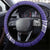 Argentina Football Steering Wheel Cover Vamos La Albiceleste - Purple Version - Wonder Print Shop