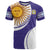 Custom Argentina Football T Shirt Vamos La Albiceleste - Purple Version - Wonder Print Shop
