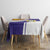 Custom Argentina Football Tablecloth Vamos La Albiceleste - Purple Version - Wonder Print Shop