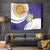Custom Argentina Football Tapestry Vamos La Albiceleste - Purple Version - Wonder Print Shop