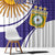 Custom Argentina Football Window Curtain Vamos La Albiceleste - Purple Version - Wonder Print Shop