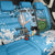 Custom Argentina Football 2024 Back Car Seat Cover Vamos La Seleccion We Are The Champions - Wonder Print Shop