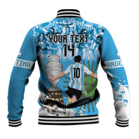 Custom Argentina Football 2024 Baseball Jacket Vamos La Seleccion We Are The Champions - Wonder Print Shop