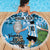Custom Argentina Football 2024 Beach Blanket Vamos La Seleccion We Are The Champions - Wonder Print Shop