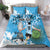 Custom Argentina Football 2024 Bedding Set Vamos La Seleccion We Are The Champions - Wonder Print Shop