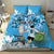 Custom Argentina Football 2024 Bedding Set Vamos La Seleccion We Are The Champions - Wonder Print Shop