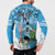 Custom Argentina Football 2024 Button Sweatshirt Vamos La Seleccion We Are The Champions - Wonder Print Shop
