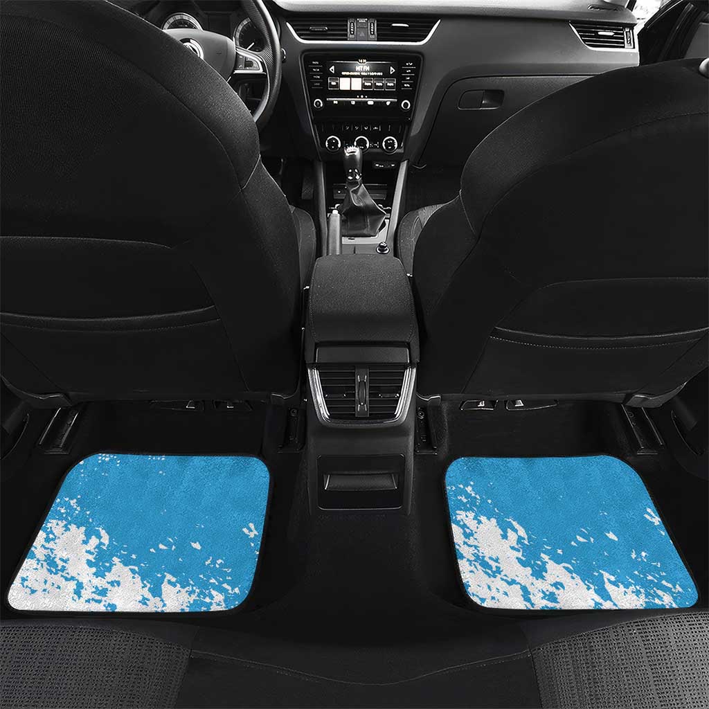 Custom Argentina Football 2024 Car Mats Vamos La Seleccion We Are The Champions - Wonder Print Shop