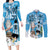 Custom Argentina Football 2024 Couples Matching Long Sleeve Bodycon Dress and Long Sleeve Button Shirt Vamos La Seleccion We Are The Champions - Wonder Print Shop
