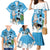 Custom Argentina Football 2024 Family Matching Mermaid Dress and Hawaiian Shirt Vamos La Seleccion We Are The Champions - Wonder Print Shop