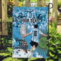 Custom Argentina Football 2024 Garden Flag Vamos La Seleccion We Are The Champions - Wonder Print Shop