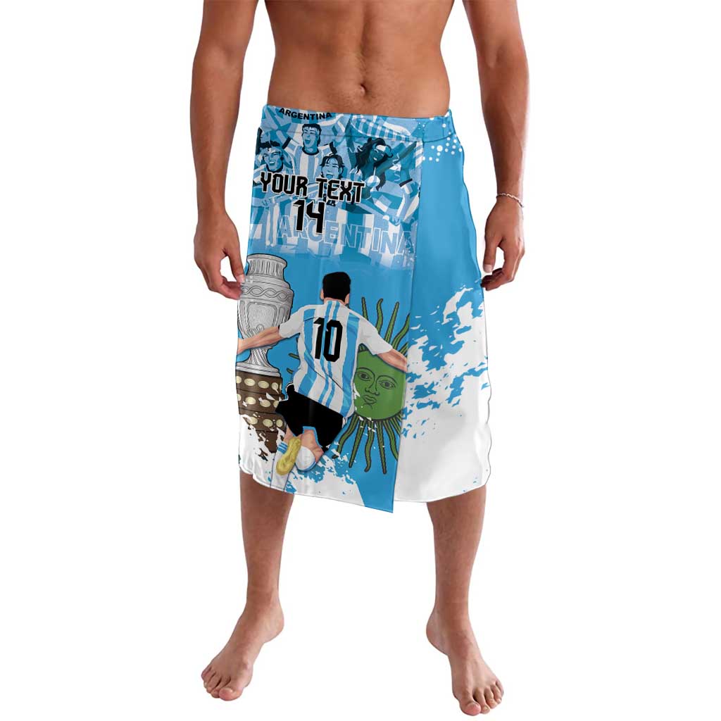 Custom Argentina Football 2024 Lavalava Vamos La Seleccion We Are The Champions - Wonder Print Shop