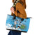 Custom Argentina Football 2024 Leather Tote Bag Vamos La Seleccion We Are The Champions - Wonder Print Shop