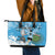 Custom Argentina Football 2024 Leather Tote Bag Vamos La Seleccion We Are The Champions - Wonder Print Shop