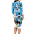 Custom Argentina Football 2024 Long Sleeve Bodycon Dress Vamos La Seleccion We Are The Champions - Wonder Print Shop