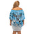 Custom Argentina Football 2024 Off Shoulder Short Dress Vamos La Seleccion We Are The Champions - Wonder Print Shop