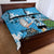 Custom Argentina Football 2024 Quilt Bed Set Vamos La Seleccion We Are The Champions - Wonder Print Shop