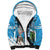 Custom Argentina Football 2024 Sherpa Hoodie Vamos La Seleccion We Are The Champions - Wonder Print Shop