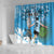 Custom Argentina Football 2024 Shower Curtain Vamos La Seleccion We Are The Champions