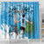Custom Argentina Football 2024 Shower Curtain Vamos La Seleccion We Are The Champions
