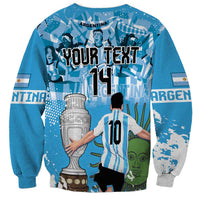 Custom Argentina Football 2024 Sweatshirt Vamos La Seleccion We Are The Champions - Wonder Print Shop