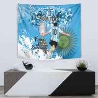 Custom Argentina Football 2024 Tapestry Vamos La Seleccion We Are The Champions - Wonder Print Shop