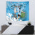 Custom Argentina Football 2024 Tapestry Vamos La Seleccion We Are The Champions - Wonder Print Shop