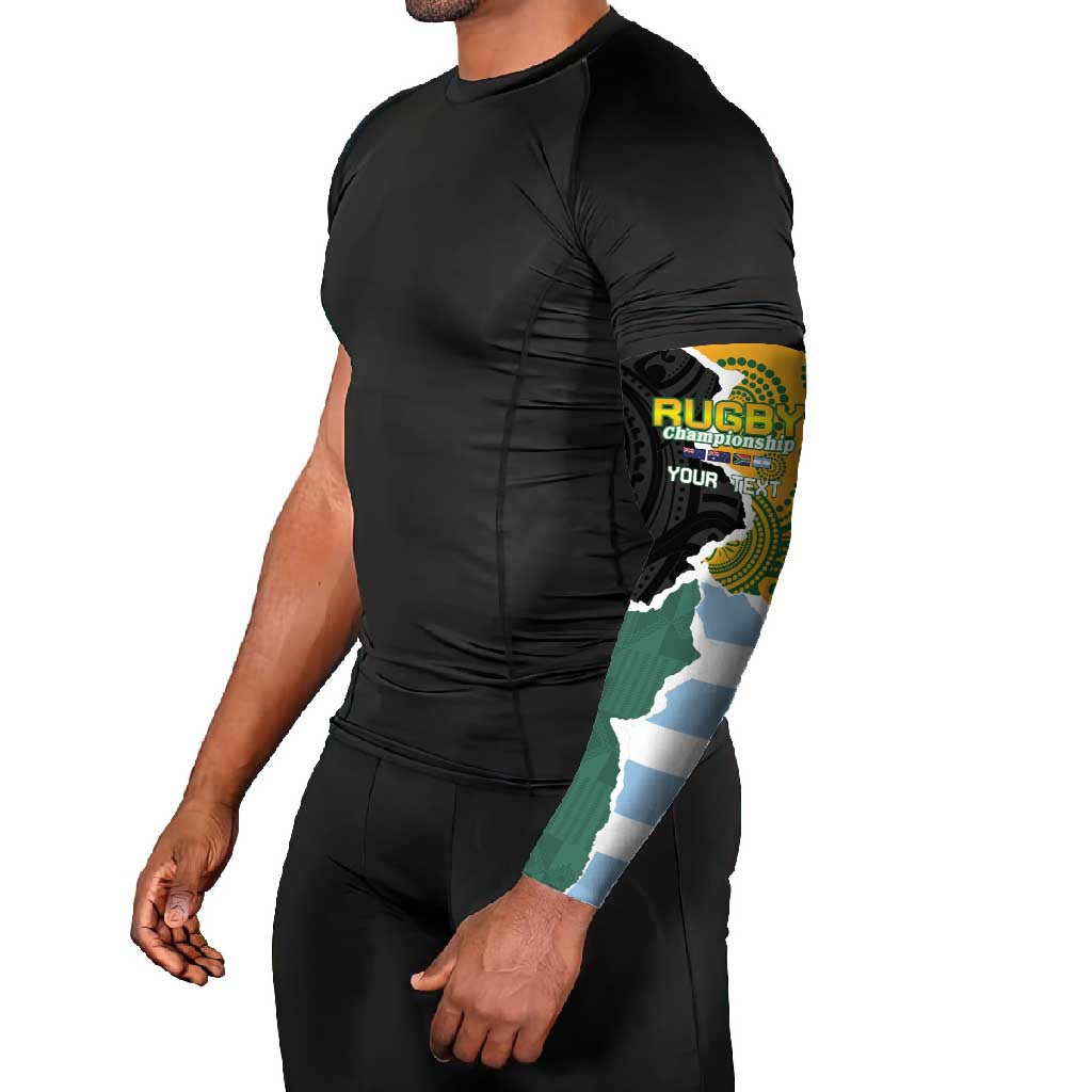 Rugby 2025 Championship Arm Sleeves Southern Hemisphere Countries Mascots - Wonder Print Shop