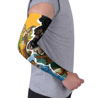 Rugby 2025 Championship Arm Sleeves Southern Hemisphere Countries Mascots - Wonder Print Shop