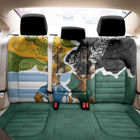 Rugby 2025 Championship Back Car Seat Cover Southern Hemisphere Countries Mascots - Wonder Print Shop