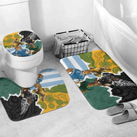 Rugby 2025 Championship Bathroom Set Southern Hemisphere Countries Mascots - Wonder Print Shop