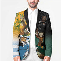Personalised Rugby 2025 Championship Blazer Southern Hemisphere Countries Mascots - Wonder Print Shop