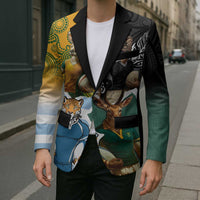 Personalised Rugby 2025 Championship Blazer Southern Hemisphere Countries Mascots - Wonder Print Shop