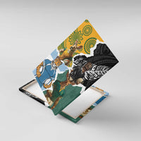 Rugby 2025 Championship Canvas Wall Art Southern Hemisphere Countries Mascots - Wonder Print Shop