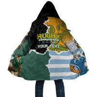 Personalised Rugby 2025 Championship Cloak Southern Hemisphere Countries Mascots - Wonder Print Shop