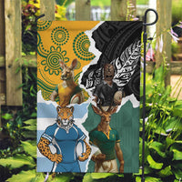 Rugby 2025 Championship Garden Flag Southern Hemisphere Countries Mascots - Wonder Print Shop