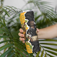 Rugby 2025 Championship Skinny Tumbler Southern Hemisphere Countries Mascots - Wonder Print Shop