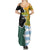 Personalised Rugby 2025 Championship Summer Maxi Dress Southern Hemisphere Countries Mascots - Wonder Print Shop