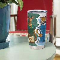 Rugby 2025 Championship Tumbler Cup Southern Hemisphere Countries Mascots - Wonder Print Shop