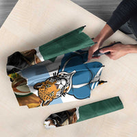 Rugby 2025 Championship Umbrella Southern Hemisphere Countries Mascots - Wonder Print Shop