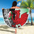 New Zealand and Wales Rugby Custom Beach Blanket Aotearoa All Black Combine Welsh Dragon - Wonder Print Shop