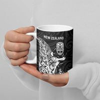 New Zealand and Wales Rugby Custom Ceramic Mug Aotearoa All Black Combine Welsh Dragon - Wonder Print Shop