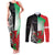 New Zealand and Wales Rugby Custom Couples Matching Tank Maxi Dress and Long Sleeve Button Shirt Aotearoa All Black Combine Welsh Dragon - Wonder Print Shop